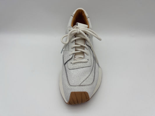 Srebrne sportowe buty sportowe Oddychające fajne damskie buty do koszykówki