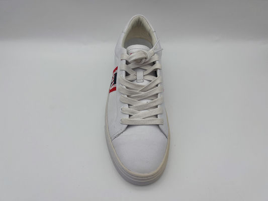 Stylowe antypoślizgowe buty sportowe białe damskie skórzane buty do tenisa białe