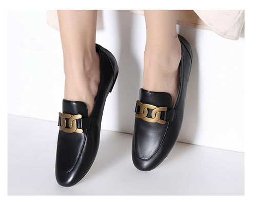 Damskie buty rekreacyjne SGS Trwałe stylowe buty ze skóry bydlęcej