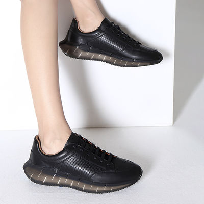 Modne sportowe buty sportowe czarno-białe damskie lekkie oddychające buty do tenisa