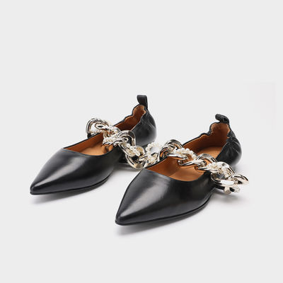 Spersonalizowane obszycie z łańcuszka procesowego Office Lady Shoe Pointed Toe