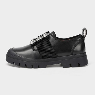 Czarne płaskie buty dla kobiet nowe style biurowe buty damskie 2022 Casual płaskie buty mary jane