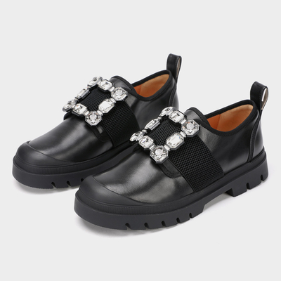 Czarne płaskie buty dla kobiet nowe style biurowe buty damskie 2022 Casual płaskie buty mary jane