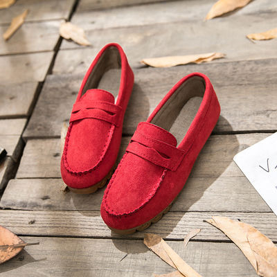 Miękkie dno ścięgna wołowego Oddychające buty damskie Nowe płaskie buty na co dzień