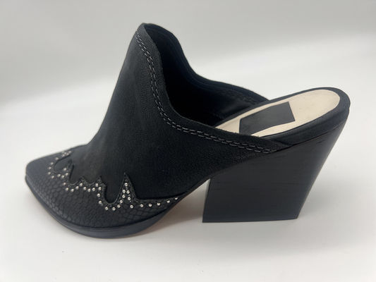 Błyszczące buty z zamkniętymi palcami na platformie damskie buty sukienka czarne miękkie buty zamszowe z krowy