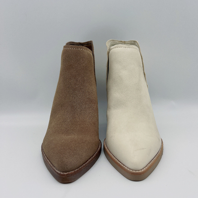 Niestandardowe damskie skórzane buty do sukienki Bone Soft Nappa / Cow Suede Leather Upper
