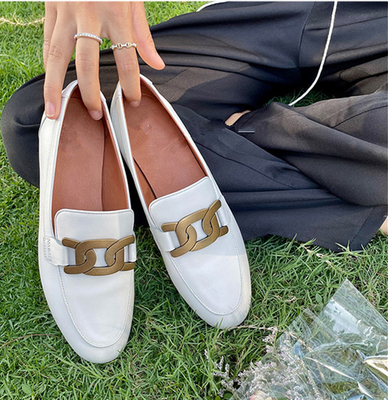 Damskie buty rekreacyjne SGS Trwałe stylowe buty ze skóry bydlęcej