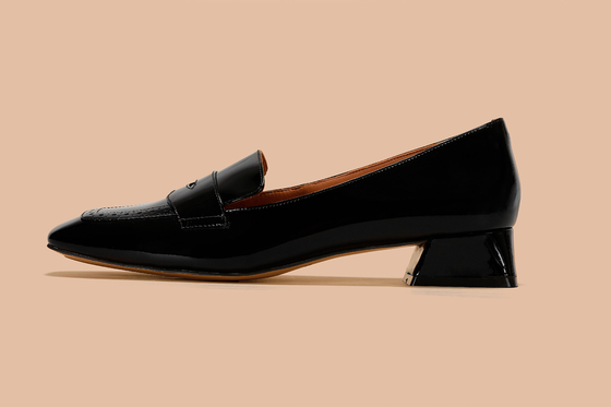 2cm Niski obcas Buty damskie Czółenka Wygodne miękkie buty ze skóry lakierowanej